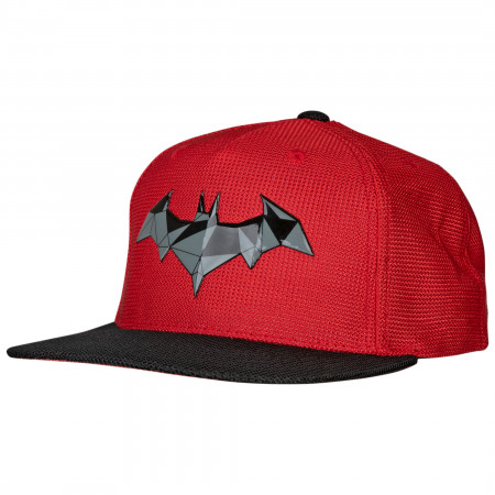 The Batman Movie Logo With Sublimated Brim Adjustable Hat